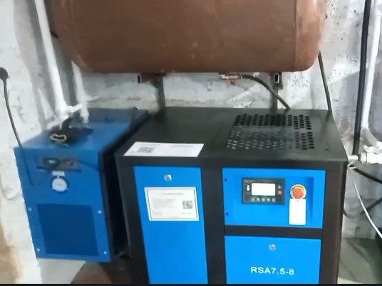 Винтовой компрессор Hansmann RSA 7.5 8 (Тоцкое)